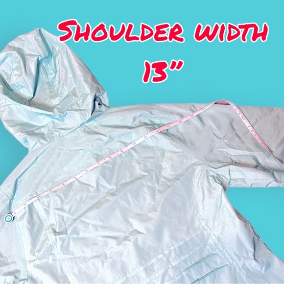 🎉HOST PICK 🎉NWT HAWKE & Co Girls Rain Jacket/Windbreaker in Teal. Girls 7/8 - Picture 11 of 15